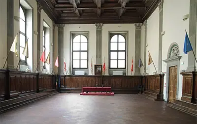 Sitzungssaal des Palazzo di Parte Guelfa Filippo Brunelleschi